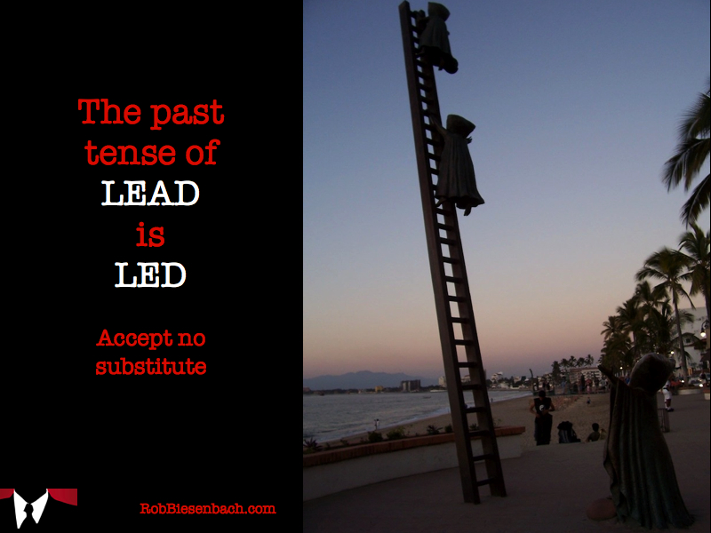 Grammar Friday: Lead or Led?