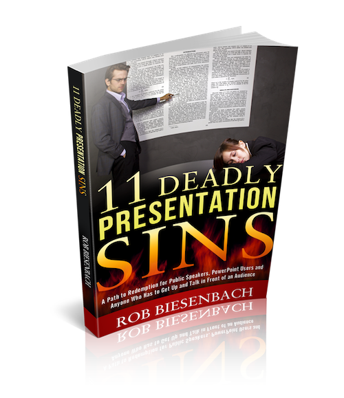 Holiday Sale: 11 Deadly Presentation Sins 50% Off!